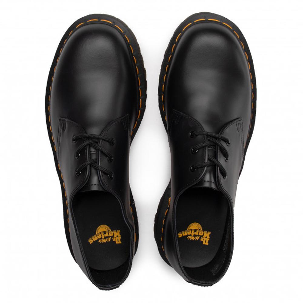 Derbies Dr. Martens schwarz 1461 Bex Glatt