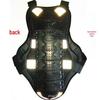 Baishengxin SX041 Reflektierende Motorrad-Schutzweste - Für Fahren, Offroad, Skifahren Brust- & Rückenschutz.