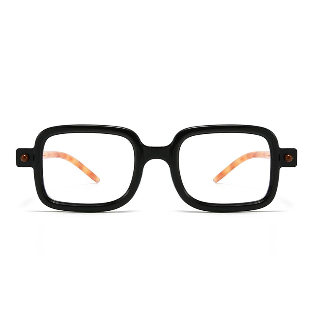 Blue Light Blocking Glasses Unisex Luxury  Glasses Leopard Print Eyewear Classy Thick Frame Sunglasses For Travel Stage