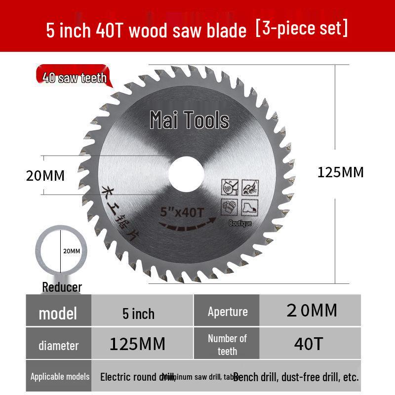 High-Hardness Dual-Purpose Saw Blade: Aluminum-Wood Alloy for Eco & Paint-Free Boards.
