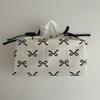 Bow Tie, Drawstring Bag, Drawstring Pocket, Large Capacity, Storage Bag, Home Decoration, Fabric Tissue Box