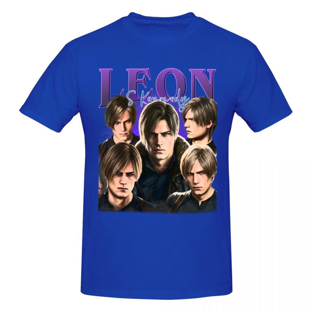 Unisex 9 Requiem Leon S Kennedy Vintage T Shirt Streetwear Cotton Crewneck Shirt Unisex