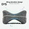 Leg Knee Pillow Memory Foam Leg Pillow with Elastic Strap Ergonomic Knee Cushion with Washable Cover for Side Sleepers Soothing Pain Relief