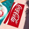Modny nadruk C-CoCa C-ColaS Ręcznik Suszący Ręcznik Kąpielowy Nadaje Się Do Lekkiego Pływania Kempingu Jogi Plaża Na Zewnątrz