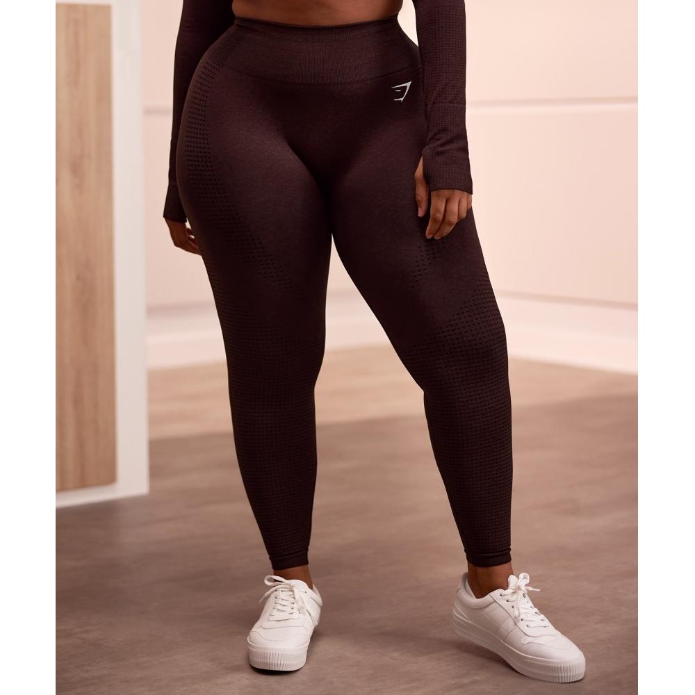 

Gymshark Vital Seamless Leggings Cherry Brown Marl B1a2b Nbc0 M