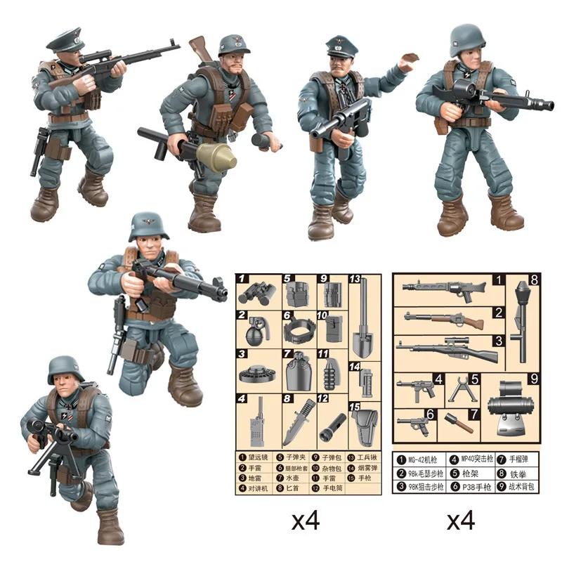 Classic Building Blocks Toy Action Figure Bricks Puzzle Toy Compatible Assemble Model For Kids Children's Educational Toy Gift