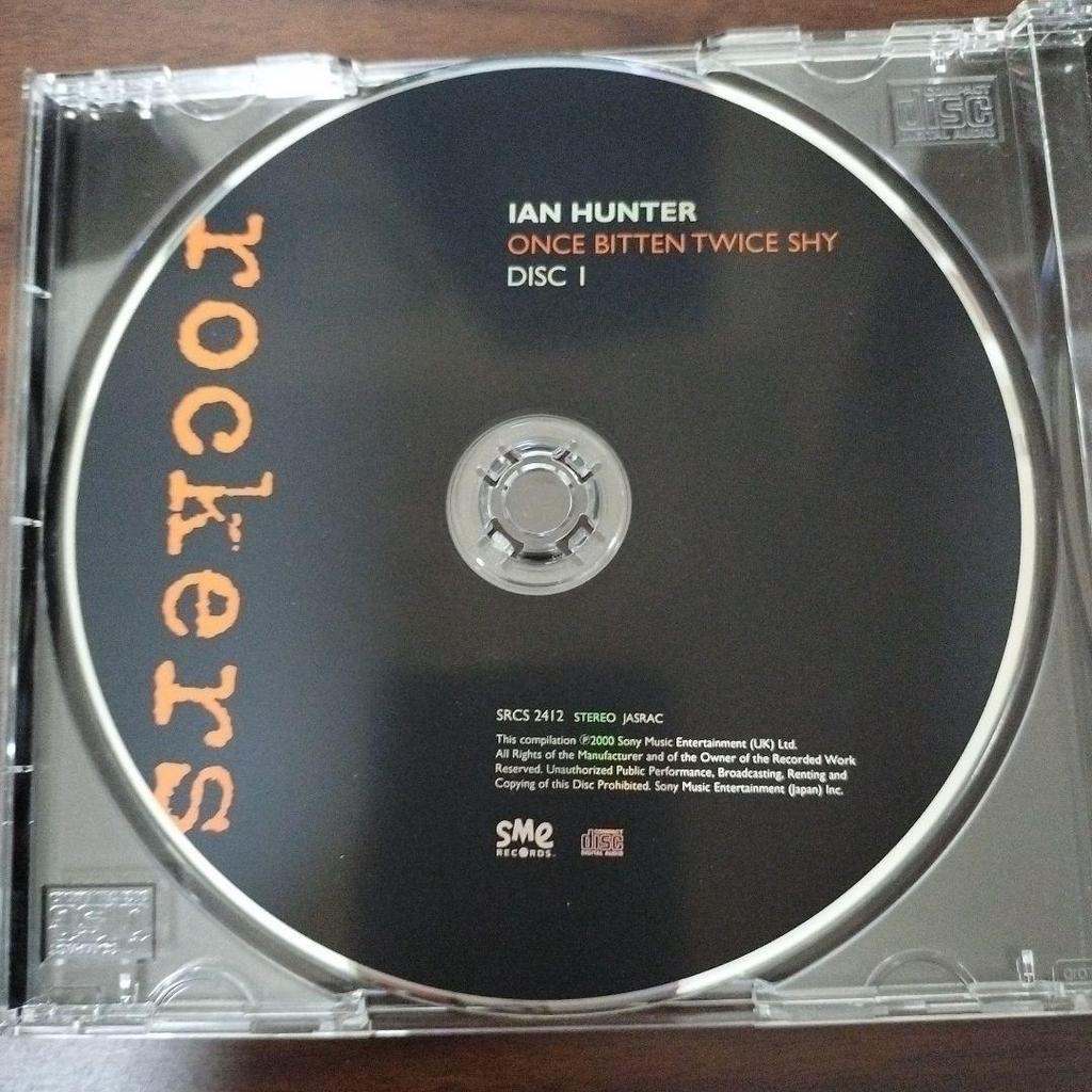 [GEBRAUCHT] Selten IAN HUNTER ONCE BITTEN TWICE SHY