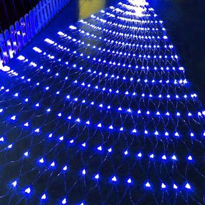 HEIXIE Colorful LED Waterproof Net String Lights