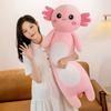 Cute Large Size Axolotl Plush Doll Pink Salamander Throw Pillow Plushie Toy Stuffed Animal Doll Valentine'S Day Gift Home Decor