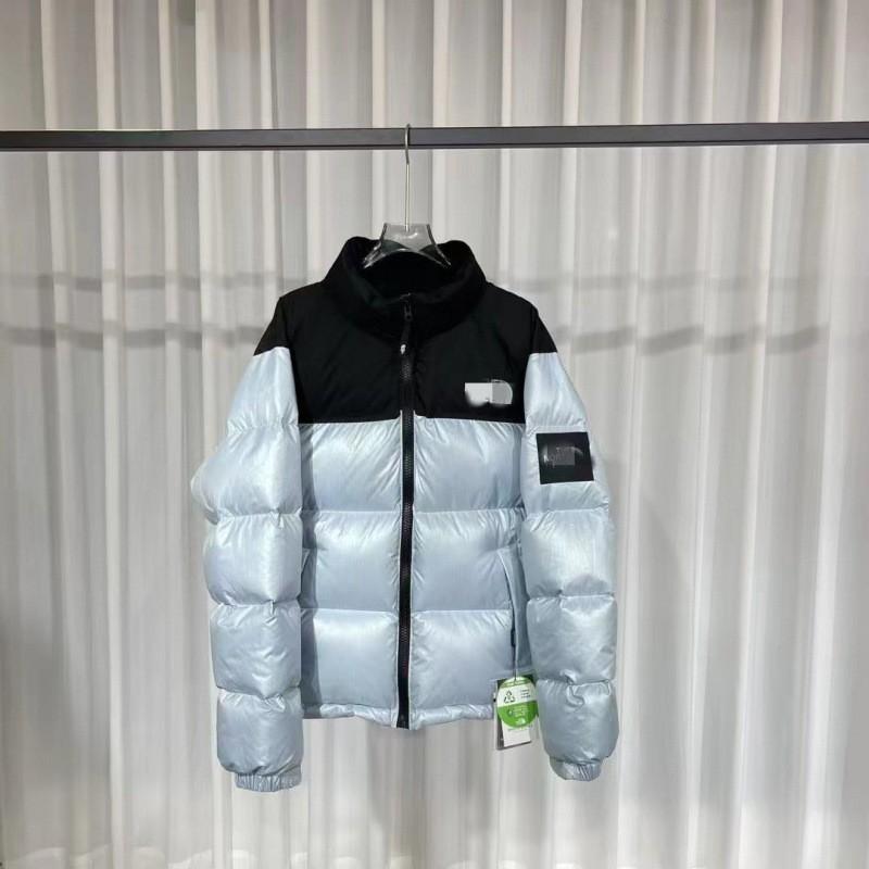 Mens Winter Puffer Jacket With Grid
