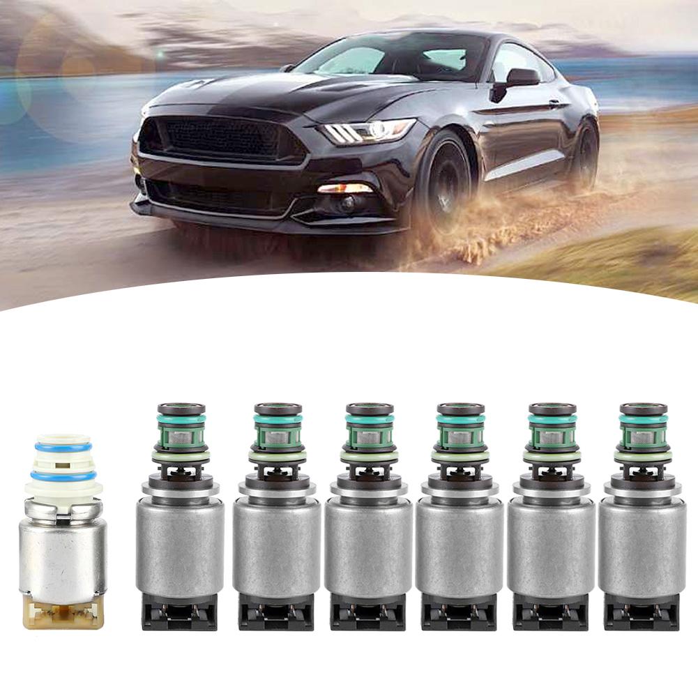 7pcs Transmission Valve Body Solenoid 6R60 6R80 Fit for Ford