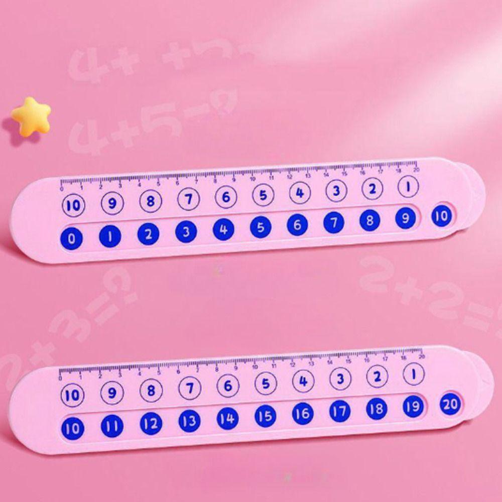 Enlightenment Aid Straight Ruler Early Education Student Ruler Number Decomposition Ruler  Students