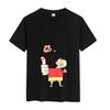 Anime Crayon Shin-chan Boys Girls Cotton T-Shirt Summer Short Sleeve Children Top Cartoon Printed T Shirt Fashion Baby Kid Tee