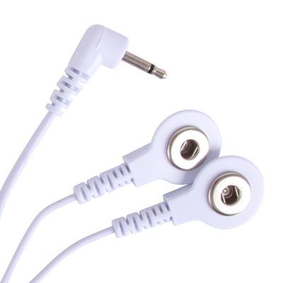 2.5mm Electrode Cable 2/4 Pin Connectors TENS Electrotherapy Lead Wires for Acupuncture Muscle Stimulator Therapy Massager