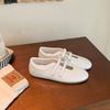Sheepskin Version~ Velcro Casual Sneakers Flat Mary Jane Shoes Women's Ballet Shoes Dexun Shoes