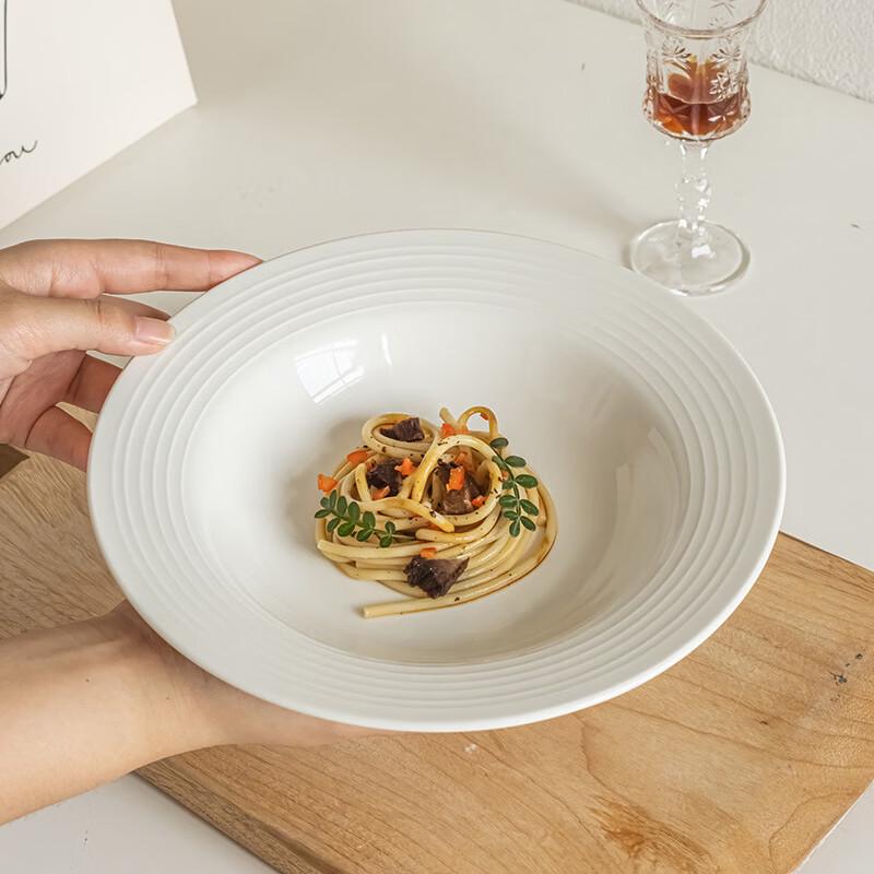abay Simple Western-Style Ceramic Plate