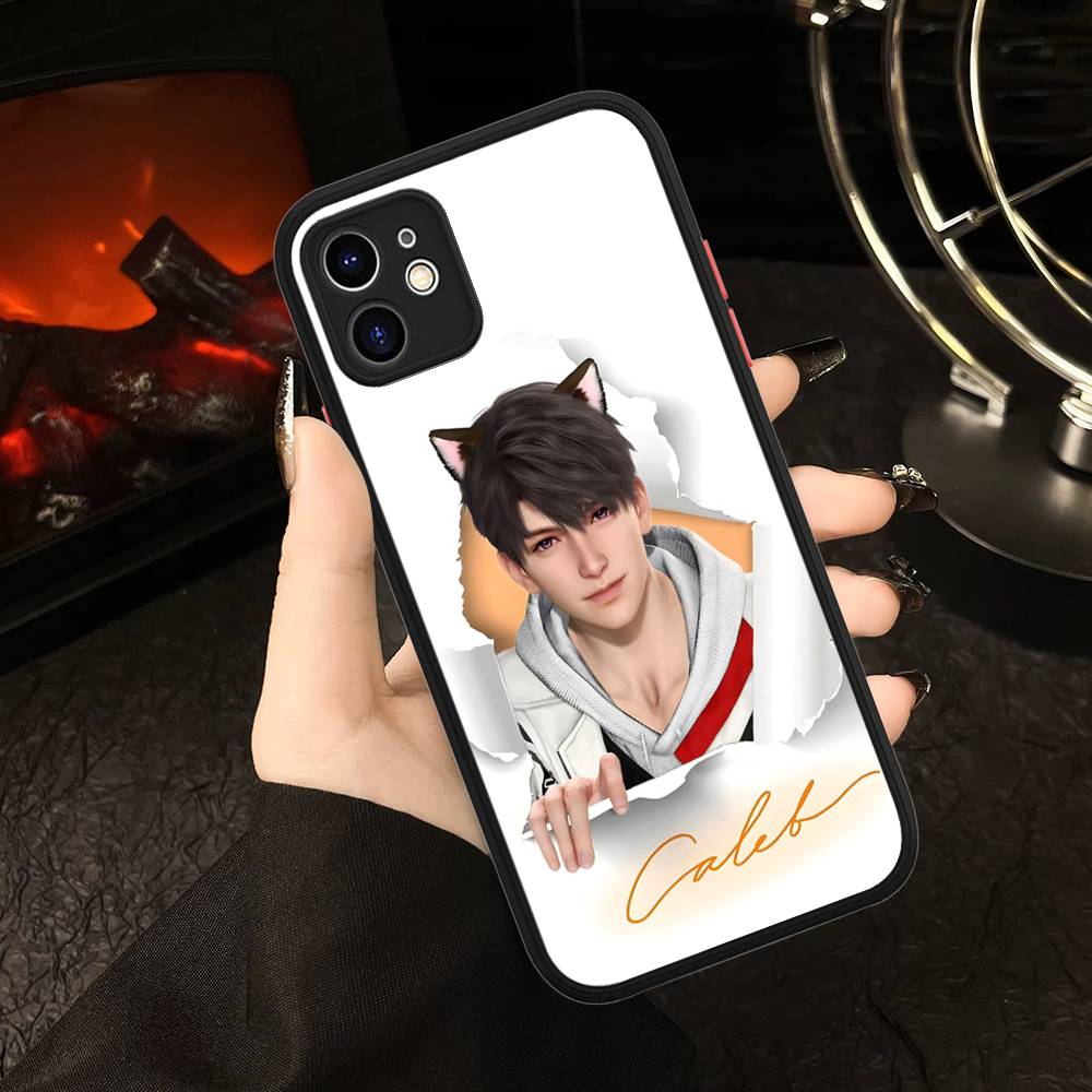 

Love And Deepspace Phone Case For Iphone 16 14 15 16 13 12 11 16 Pro Max X XS MAX Plus Cover Matte TPU iphone 16 plus