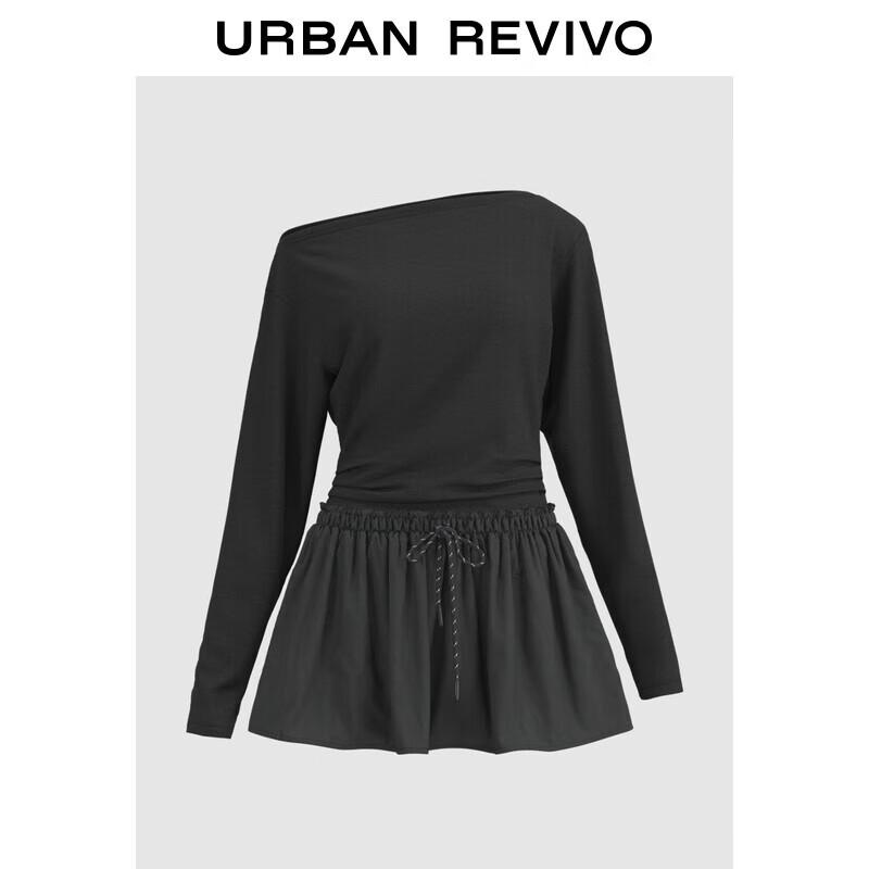 

Women s Stylish Asymmetric Off-Shoulder Short Dress S