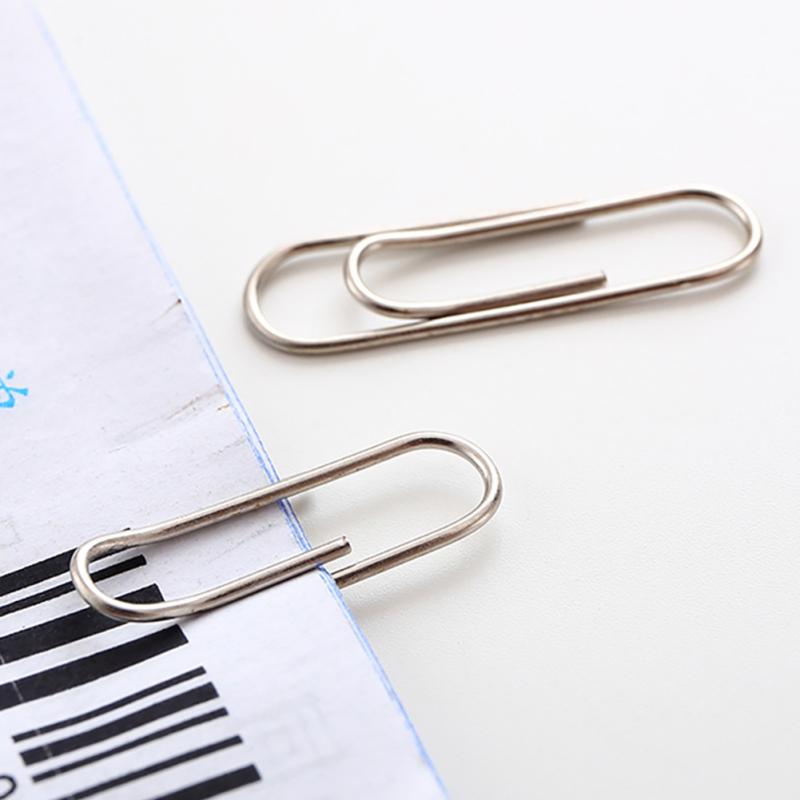 200 Pcs Office Paper Clips School Bookmark Memo Supplies Article Learning Paperclips With Reusable