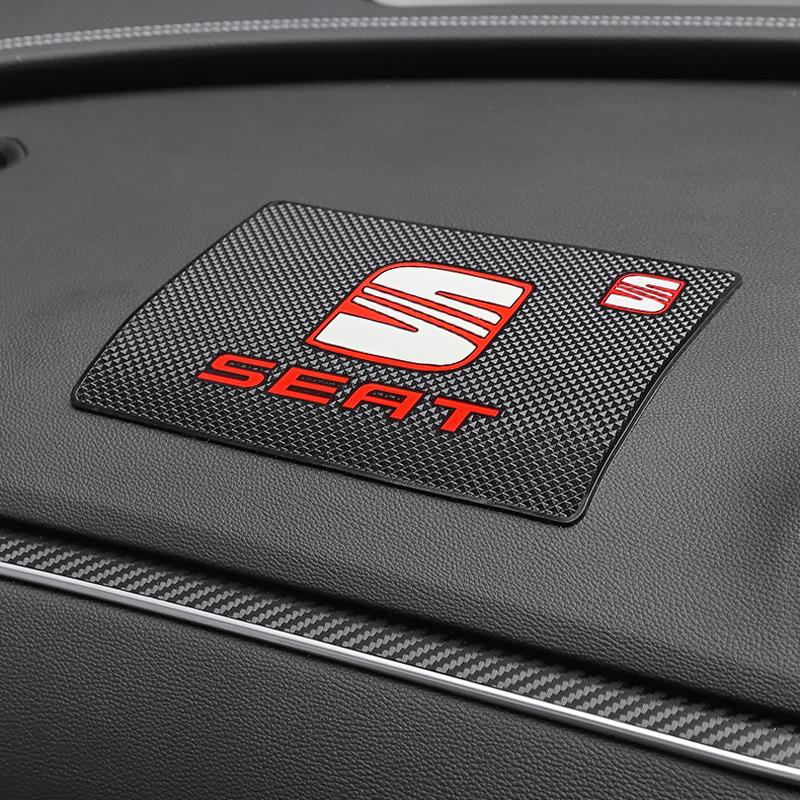 Car Anti Slip Pad Phone Holder Non-Slip Mat Car Stlying For SEAT Leon FR Altea Ibiza Toledo Cordoba Alhambra Arona Exeo