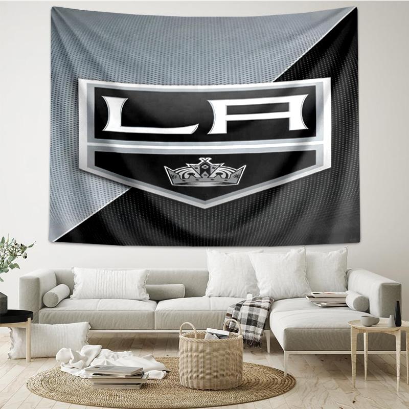 Los Angeles ice hockey  Tapestry, Unique Design Tapestry, Wall Decor for Bedroom,Livingroom, Playroom,Heartwarming Fan Holiday Gifts