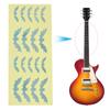 Bat Pattern Guitar Fretboard Decor Inlay Stickers Adhesive Marker for Acoustic Electric Guitar