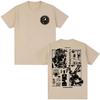 Anime Jojo Bizarre Adventure STEEL BALL RUN TShirts 2026 Summer New Hot Unisexs Womens Fashion Cotton Oversized Y2K Tshirt
