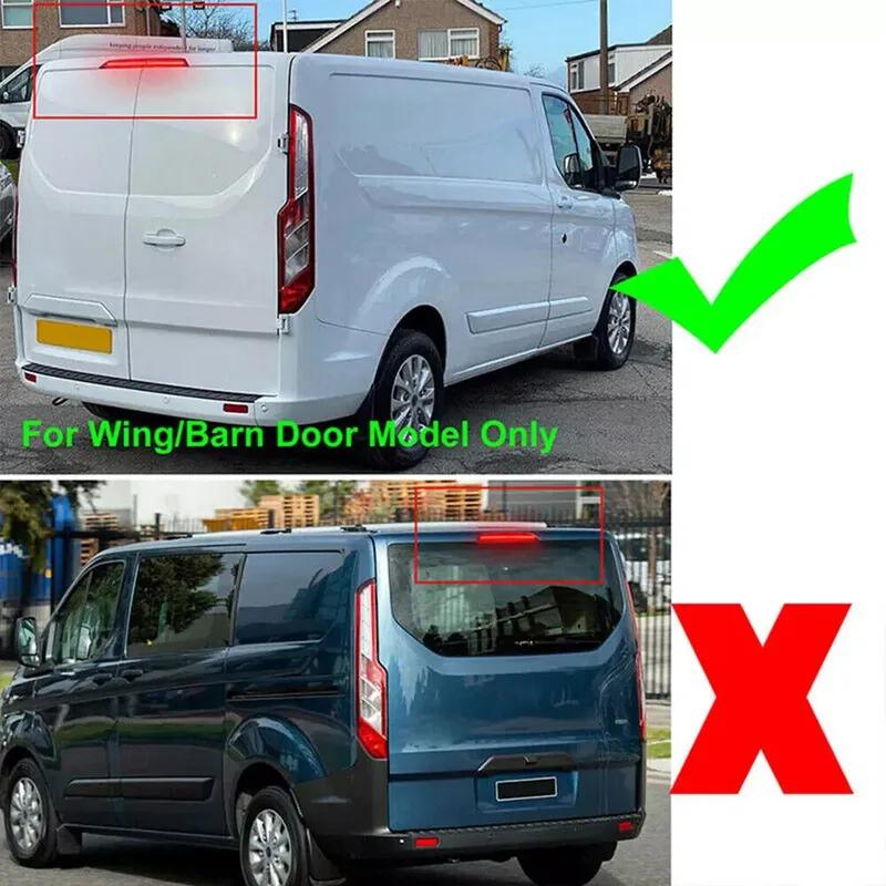 For Ford Transit/ Tourneo 2012-up Barn Door Models LED Third Brake Light Stop Light Lamp GK21-13N408-AB 2009952 2009953