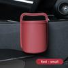 SEAMETAL Car Door Storage Box PU Leather Auto Seat Back Hanging Cup Holder Trash Can Multi-function Car Storage Pocket Organizer