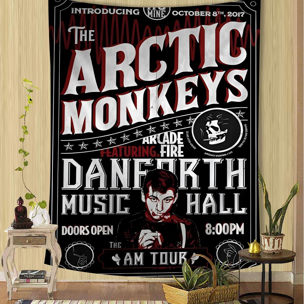 Arctic Monkeys Music Album Wall Tapestry Home Decoration hippie bohemian decoration divination INS Home Decor