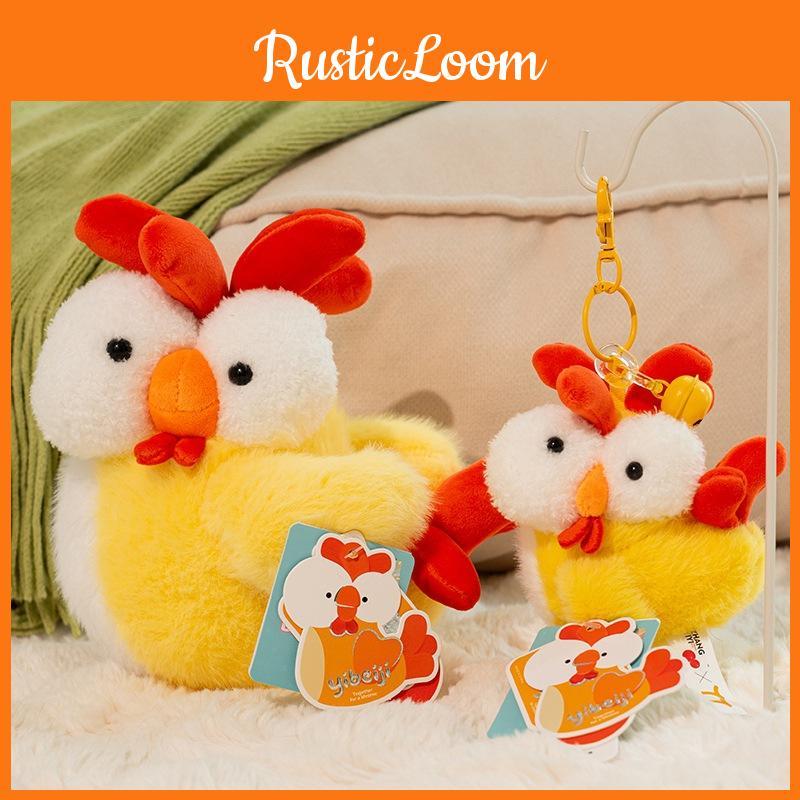Rooster Cute Plush Toy Adorable Cartoon Sleep Soother Girls Kids Gift Birthday