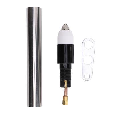 Plasma Cut Torch Head Straight Handle Stainless Steel 1in Cutting Thick Plasma Torch Head for