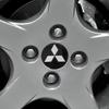 60MM Car Wheel Hub Caps Auto Emblem Tyre Center Covers Accessories For Mitsubishi 9 Ralliart X EX ASX L200 Colt Outlander Pajero