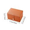 Multilayer Jewelry Holder PU Jewelry Storage Case Fashion Square Jewelry Box  Travel