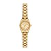 MK4862 Mini Sage Pave Gold-Tone Watch