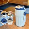1Pc  Thermos Bottle Smart Display Temperature 316 Stainless Steel Vacuum Cup Office Coffee Cup Business Portable Thermal Mug