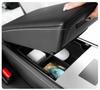 Tesla Model 3/Y Armlehne Doppelschichtige Silikon-Aufbewahrungsbox