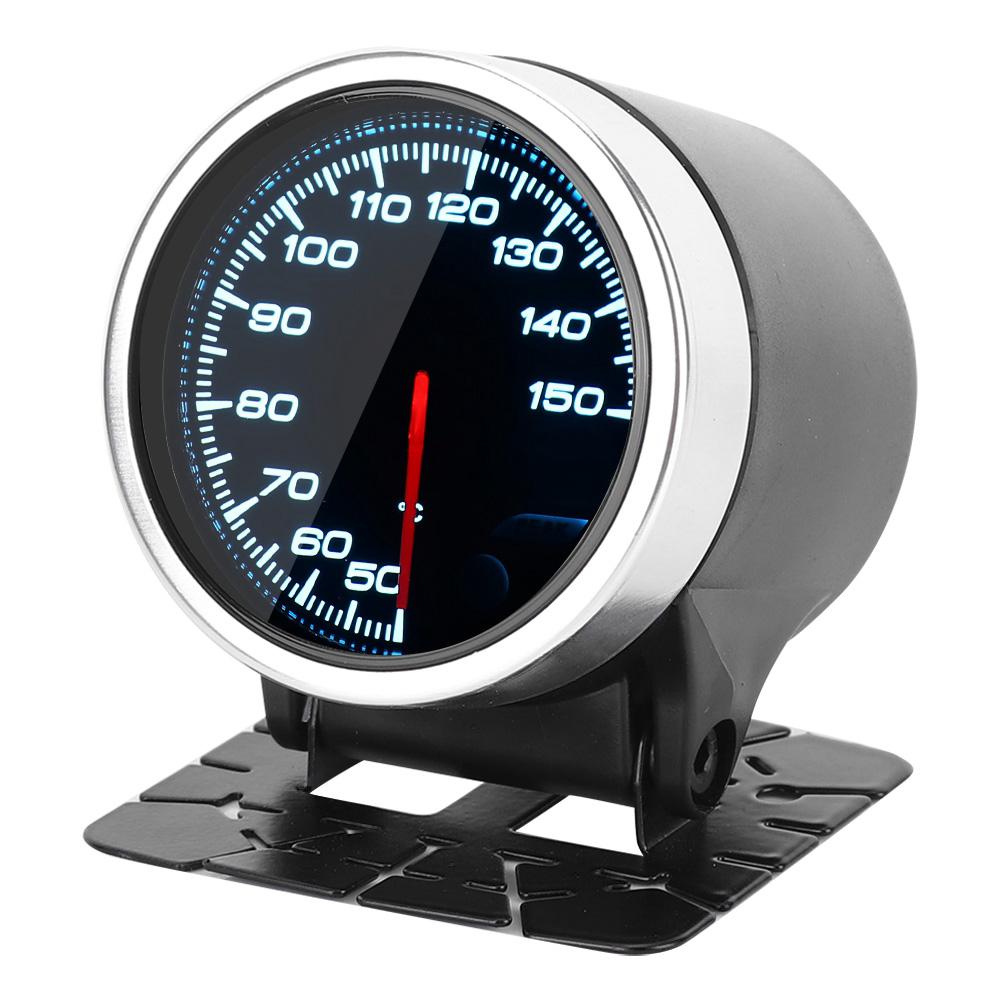 Universal 2in Auto Oil Temperature Gauge Meter Colorful Button 50 150 celsius