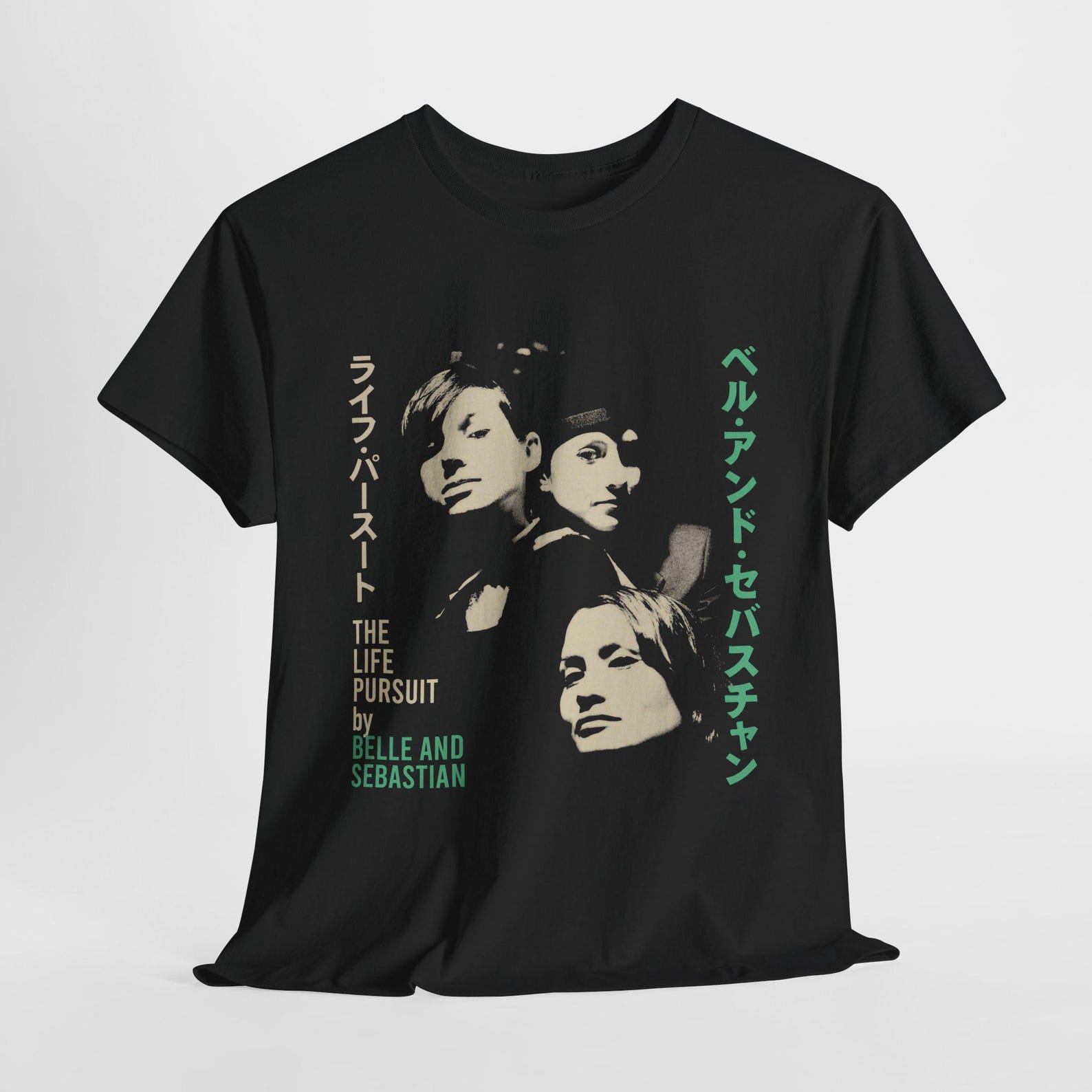 Vintage Belle And Sebastian T-Shirt, The Life Pursuit, Music Lover Gift M