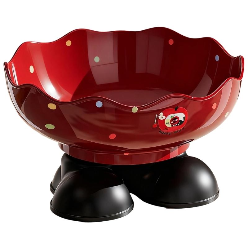 

Candy Bowl Large Capacity Fruit Plate For Holiday Parties Home Decoration ABS Materials Dessert Dish For Festival