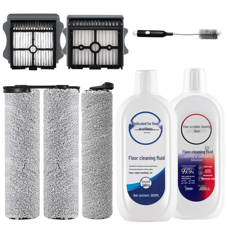 Compatible Roller Brush & Filter for Tineco Floor ONE S5 Pro2/S5 Blue/2.0 LED/LCD