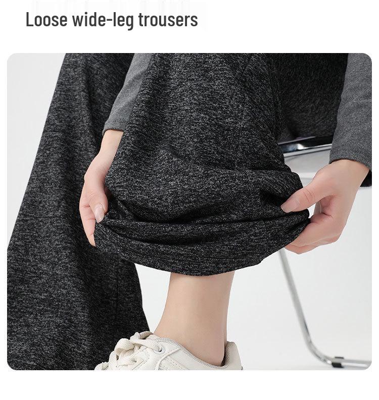 Spring 2025 Korean Maternity Wide-Leg Pants