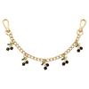 Rhinestone Cherry Bag Charm Cute Cherry Charm with Chain Sparkling Purse Charm for Women Handbag Clutch Tote Bag