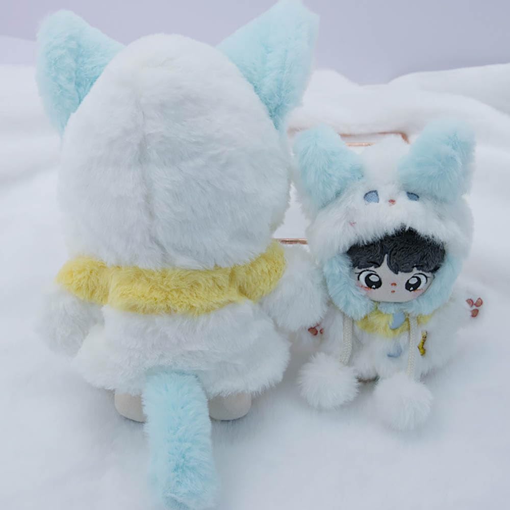Niannyyhouse 10cm20cm Roupas de Pelúcia, Porco, Urso, Jaqueta, Moletom, Roupas para Bonecas de Algodão, Acessórios para Vestir (A4, 20cm)