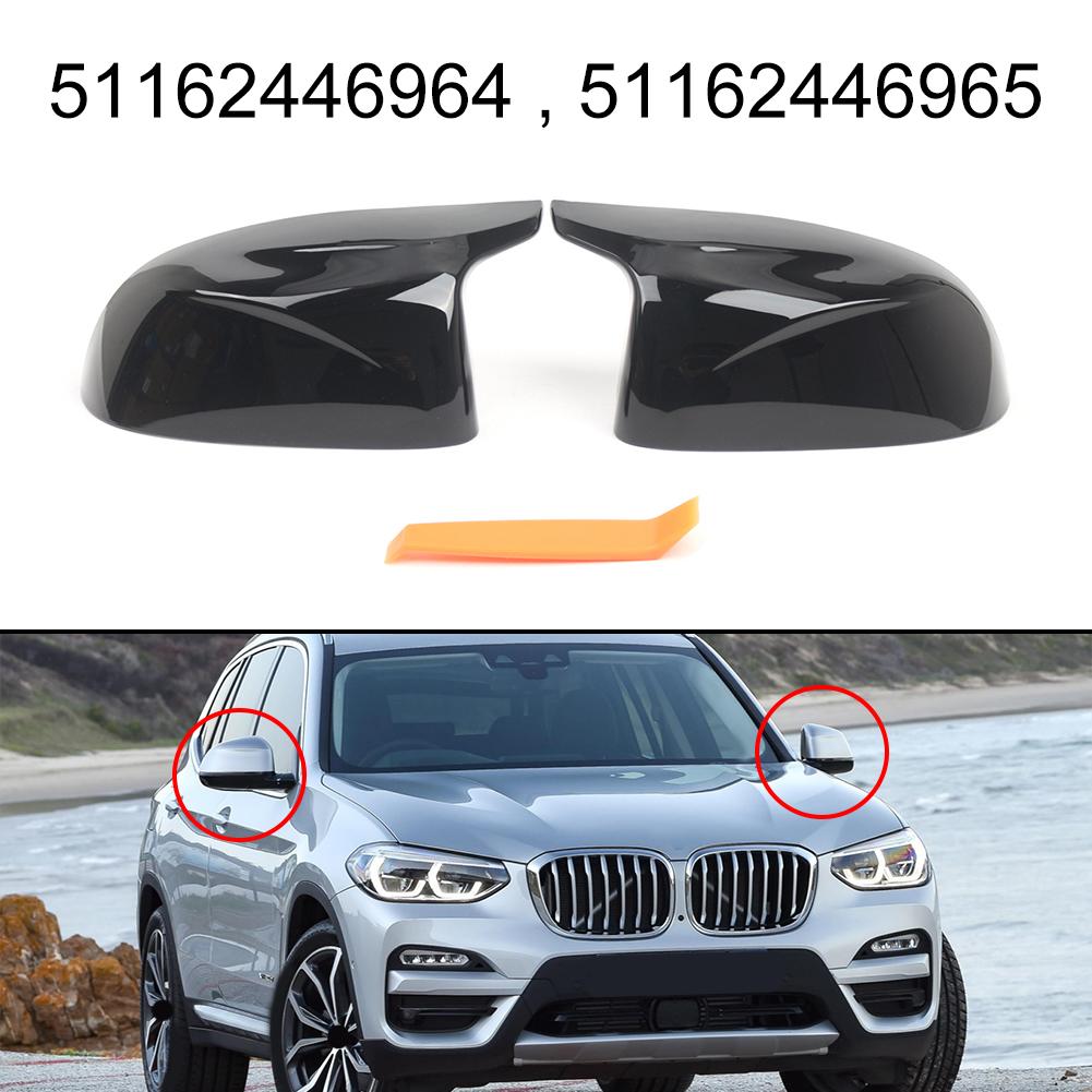 1 para Pokrywa lusterka bocznego zewnętrznego 51162446965 51162446964 Do BMW X3 X4 X5 X6 2018+ Do BMW X4 G02 2018 + Obudowa lusterka wstecznego