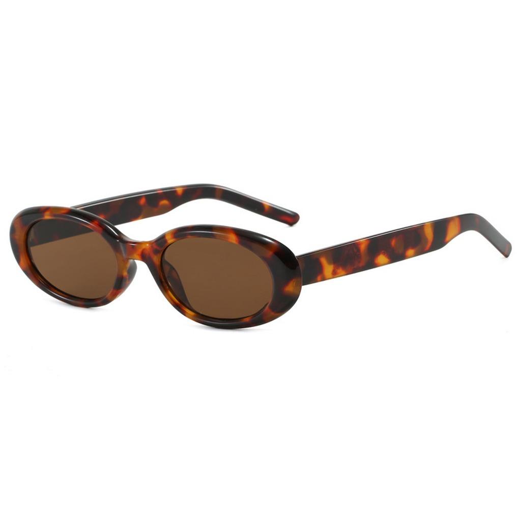 Vintage Oval Eyewear Comfortable Small Frame Eyewear Retro Sunglasses Trendy Oval Frame Sunglasses For Party Gatherings Outdoor