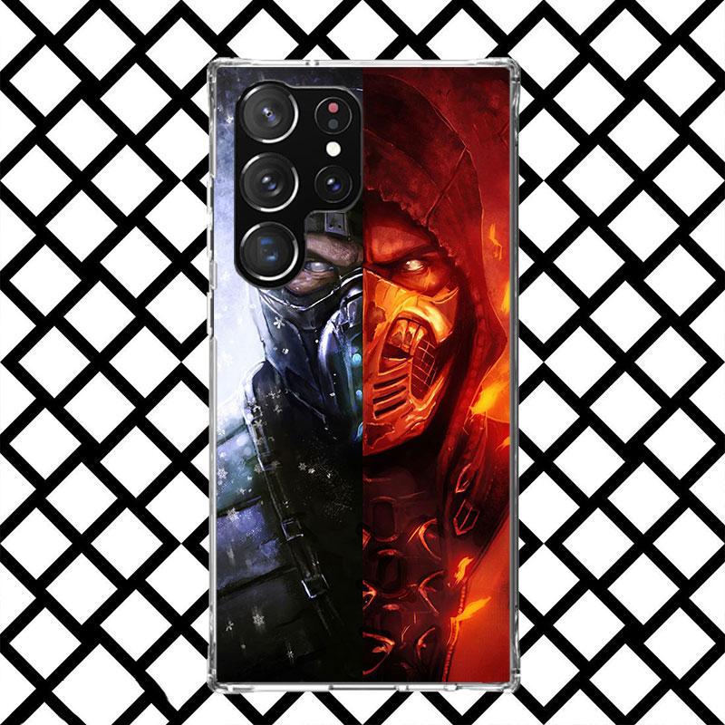Mortal Kombat Phone Case for Samsung Galaxy S26 S25 Edge S24 S23 Ultra S22 Plus S21 FE S20 + Soft Cover Print Fundas Galaxy S25