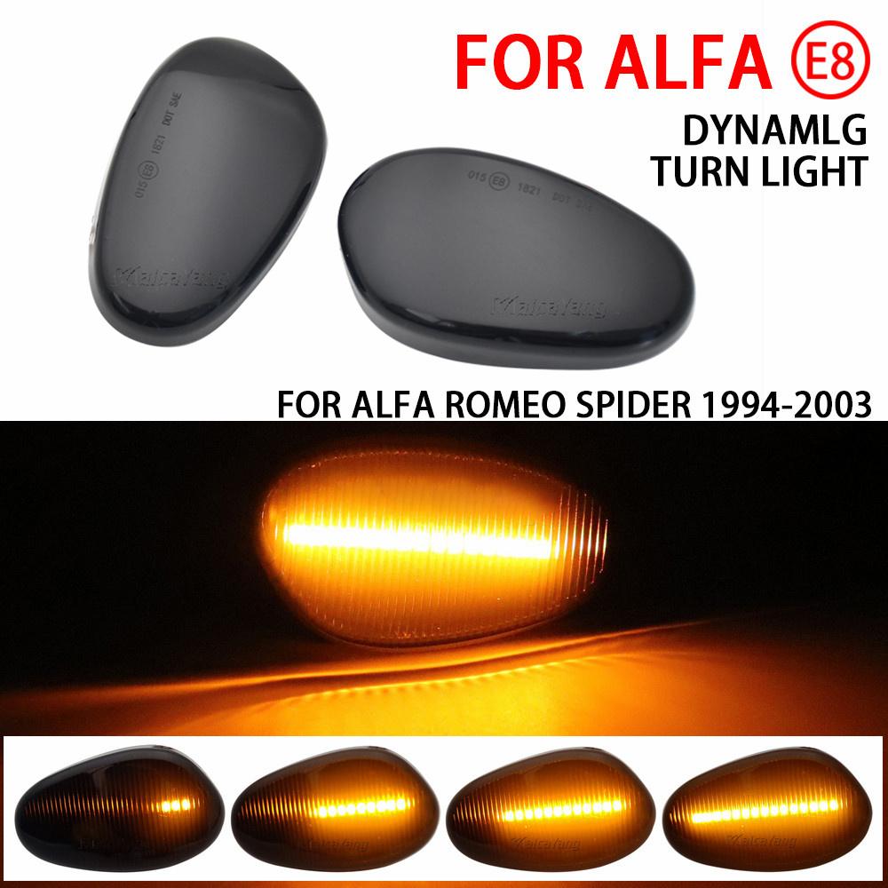 

Car LED Dynamic Side Marker Light Turn Signal Blinker for Alfa Romeo 145 146 930 155 SPIDER GTV 60603161 60603162