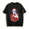 Merry Christmas Love Couples Printed Top Festive Loose Fit Pullover Sweater For Him And Her Pure Cotton T-shirt