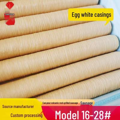 Collagen Sausage Casings: Perfect for Sausages, Frankfurters, Grilled, and Air-Dried Varieties.